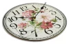 Nástenné hodiny Kvety 30 cm, MDF
