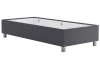 Posteľ Studio 90x200 cm, tmavo šedá látka