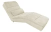 Relaxačné lehátko Yankee, béžová štruktúrovaná látka