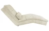 Relaxačné lehátko Yankee, béžová štruktúrovaná látka