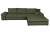 Rohová sedacia súprava Bono, lesná zelená látka