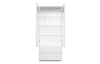 Vysoká vitrína Image, biela