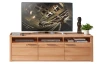 Široký TV stolík Nature One, 190 cm, masívny buk