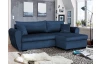 Rohová  sedacia súprava Logan, modrá látka