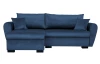 Rohová  sedacia súprava Logan, modrá látka