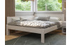 Rohová posteľ so  zástenou vľavo Fava L 180x200 cm, bieleny buk