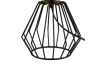 Stolová lampa Chuck, čierna/zlatá