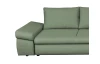 Rohová sedacia súprava Bono, rákosovo zelená látka