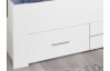 Posteľ Isotta 180x200 cm, biela