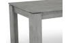 Jedálenský stôl Inter 160x80 cm, šedý betón, rozkladacia
