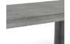 Jedálenský stôl Inter 160x80 cm, šedý betón, rozkladacia