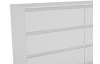 Široká komoda Carlos, biela, 150 cm