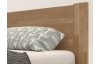 Rohová posteľ so zástenou vľavo Fava L 180x200 cm, prírodný buk