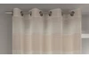 Záclona Mateo 135x245 cm, béžovo-ružové pruhy