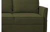 Rohová sedacia súprava Livorno, olivovo zelená tkanina