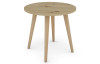 Okrúhly konferenčný/odkladací stolík Porto 50 cm, dub artisan