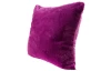 Dekoračný vankúš Laza 45x45 cm, fialový, imitácia králičej kožušiny