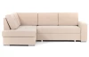 Rohová sedacia súprava Stilo, béžová látka, ľavý roh