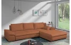 Rohová sedacia súprava Bono, terracotta látka