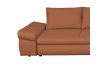 Rohová sedacia súprava Bono, terracotta látka