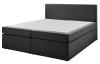 Posteľ boxspring Aston 160x200 cm, antracitovo šedá látka