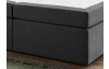 Posteľ boxspring Aston 160x200 cm, antracitovo šedá látka