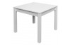 Jedálenský stôl David 80x80 cm, biely