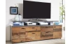 Široká TV skrinka Mood, vintage optika dreva