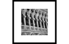 Rámovaný obraz Stĺpy  50x50 cm, čiernobiely