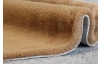 Koberec Umelá kožušina 90x50 cm, svetlo hnedá