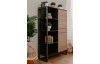 Vysoká skrinka s regálom Sumatra, antracit/bambus