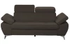 Dvojsedák Gisele, tmavo hnedá espresso látka