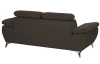 Dvojsedák Gisele, tmavo hnedá espresso látka