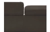 Dvojsedák Gisele, tmavo hnedá espresso látka