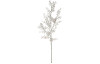 Umelý kvet Vianočná vetva eukalyptus 70 cm, biela