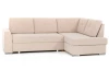 Rohová sedacia súprava Stilo, béžová látka, pravý roh
