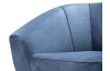 Kreslo Olivio, modrá látka