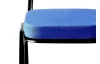 Jedálenská stolička Jazz, modrá látka