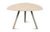Stolík Mira, priemer 60 cm, béžový