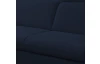 Rohová sedacia súprava Glow, námornícka modrá látka, ľavý roh
