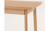 Jedálenský stôl Trier II 75x55 cm, buk, rozkladacia