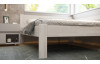 Rohová posteľ so zástenou vpravo Fava P 180x200 cm, bielený buk