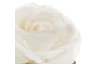 Umelá kvetina Ruža s púčikom 65 cm, biela