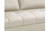 Rohová sedacia súprava Paris, krémová látka, pravý roh