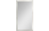 Nástenné zrkadlo Glamour 40x80 cm, biela štruktúra