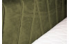 Posteľ Livano 180x200 cm, machová zelená látka