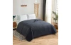Prehoz postele Ornament 220x240 cm, čierny