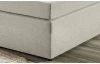 Posteľ boxspring Aston 160x200 cm, béžová látka