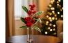 Vianočná kvetina Cezmína 30 cm, červená