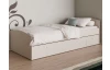 Posteľ s úložným priestorom Patrik 90x200 cm, béžová kašmír